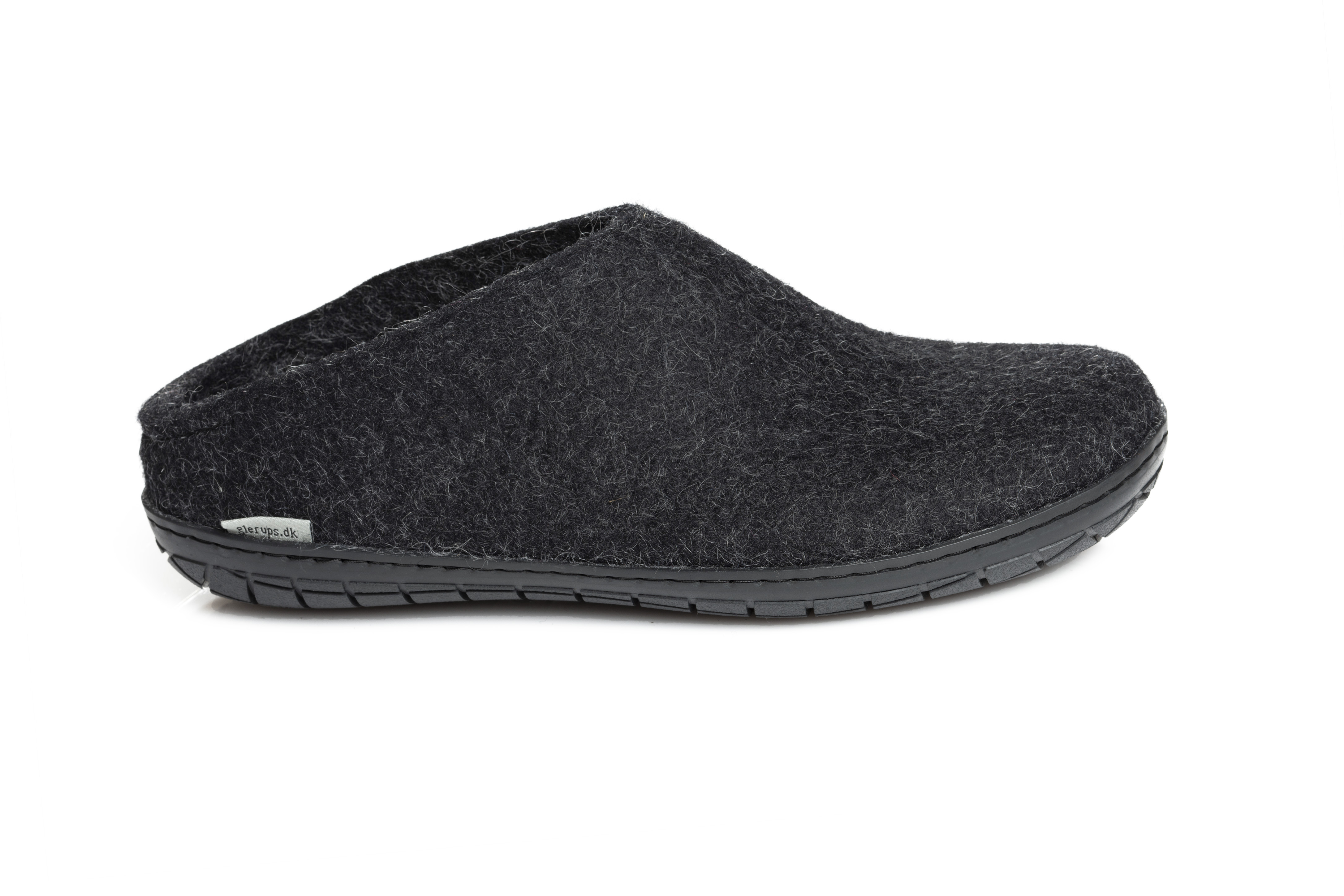 felt slippers with rubber soles