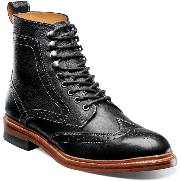 stacy adams wingtip boots