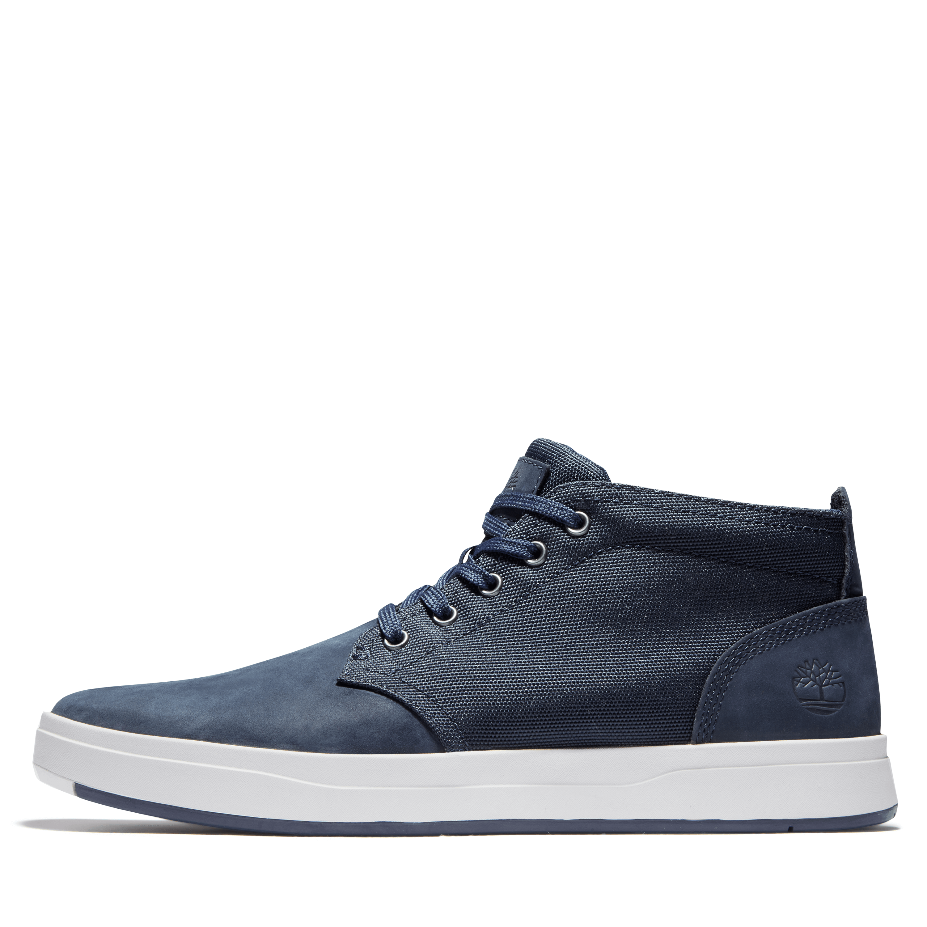 Timberland Men's Davis Square Chukka Shoes TB0A1SF3019 Navy Nubuck ...